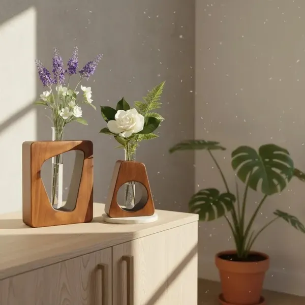 Wooden_Geometric_Tabletop_Vase_Set