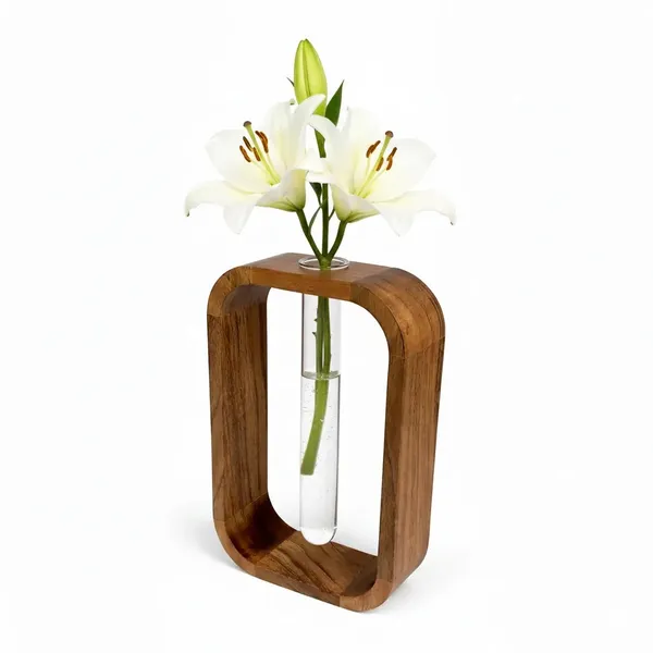 Acacia_Wood_Modern_Glass_Tube_Vase