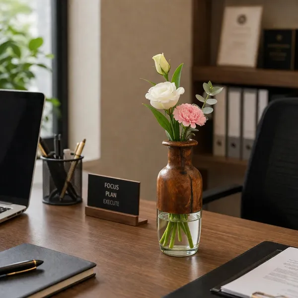 Wood_And_Glass_Decorative_Vase