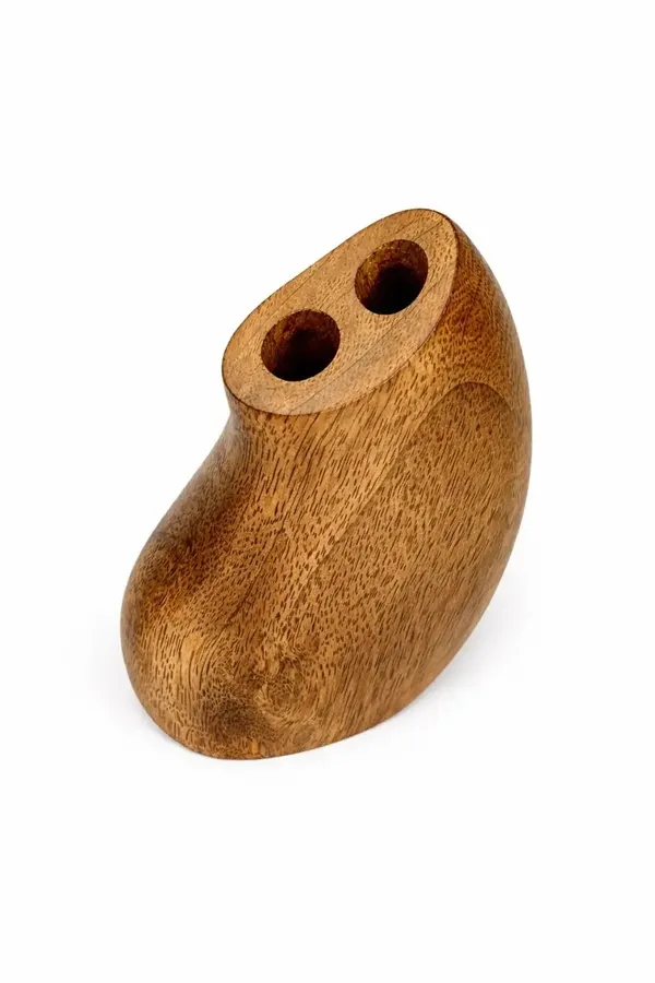 Mango_Wood_Natural_Finish_Double_Bud_Vase