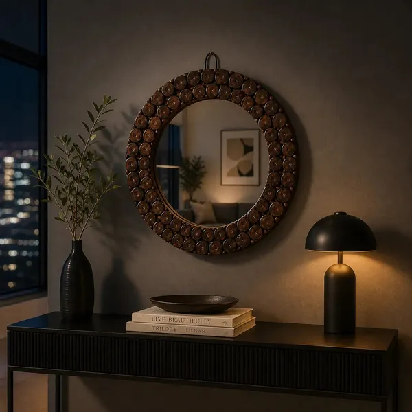 Wood_Rustic_Natural_Wood_Slice_Round_Mirror