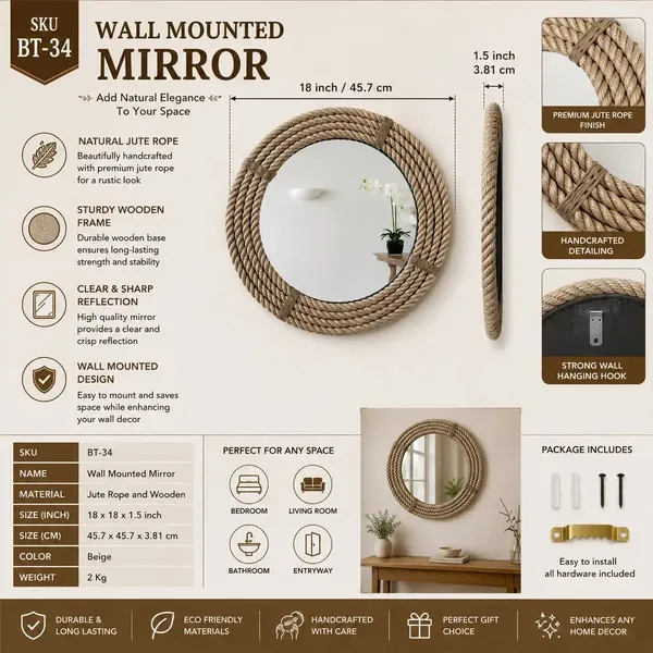 Jute_Rope_Rustic_Round_Wall_Mounted_Mirror