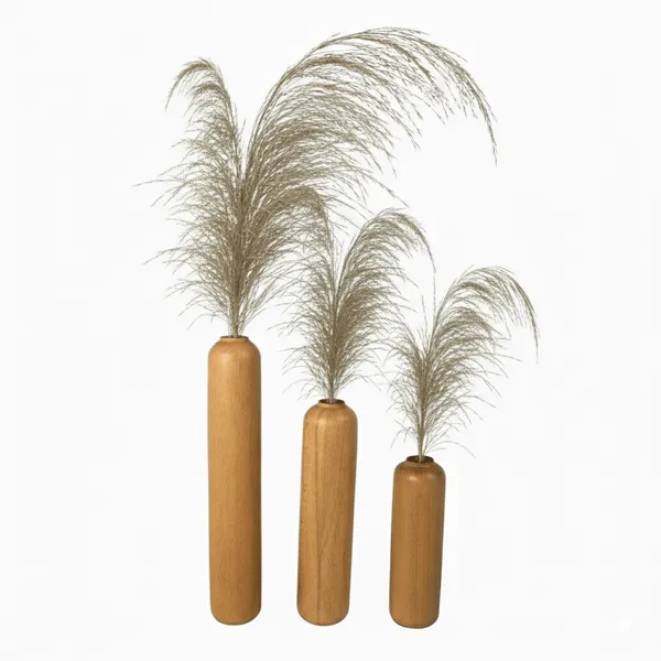 Beech_Wood_Minimalist_Set_of_3_Flower_Vases