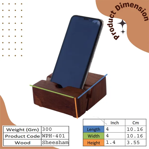 Wooden_Desktop_Phone_Stand