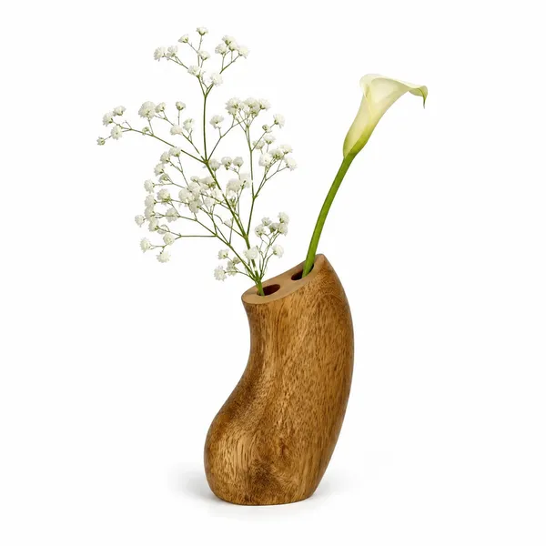 Wooden_Organic_Shape_Decorative_Vase