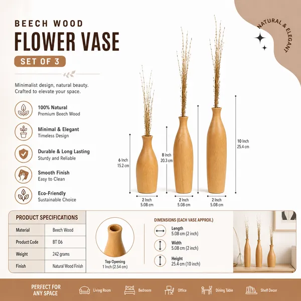 Wood_Finish_Modern_Plain_Set_of_3_Decorative_Vases