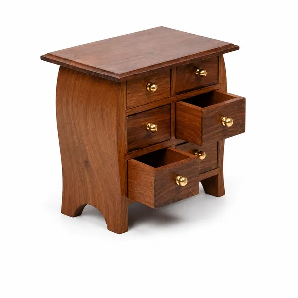 Wooden_Brown_Multi_Drawer_Storage_Cabinet