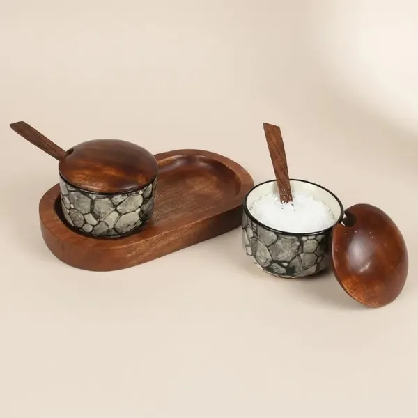 Sheesham_Wood_Ceramic_Salt_And_Spice_Container_Set