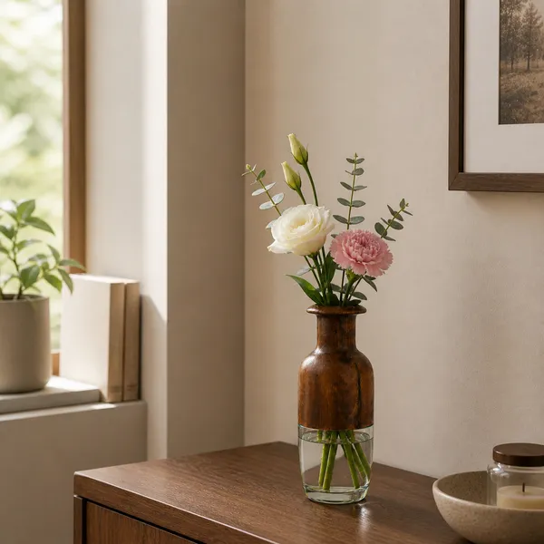 Wood_And_Glass_Tulip_Flower_Vase