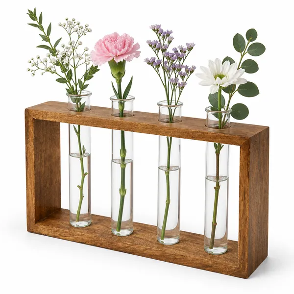 Wooden_Rustic_Floral_Test_Tube_Vase_Holder