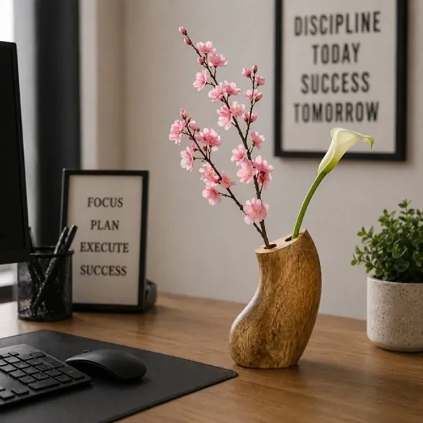Mango_Wood_Natural_Finish_Double_Bud_Vase