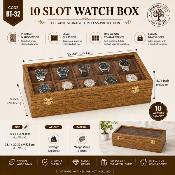 Mango_Wood_Glass_Top_10_Slot_Watch_Box