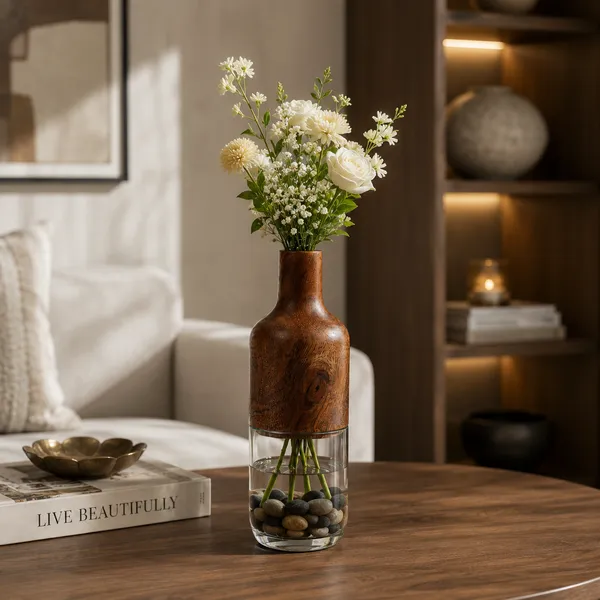 Wood_And_Glass_Contemporary_Decorative_Vase