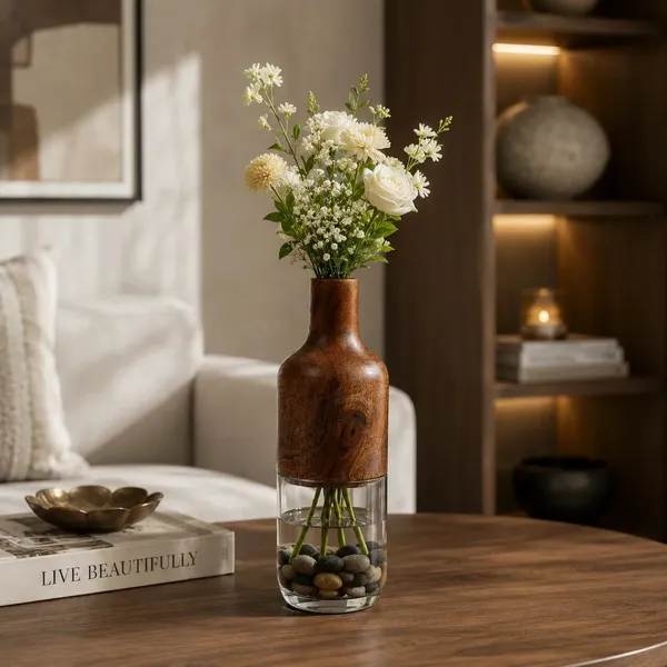 Wood_Natural_Finish_Tabletop_Vase
