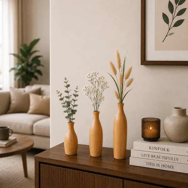 Wood_Finish_Modern_Plain_Set_of_3_Decorative_Vases