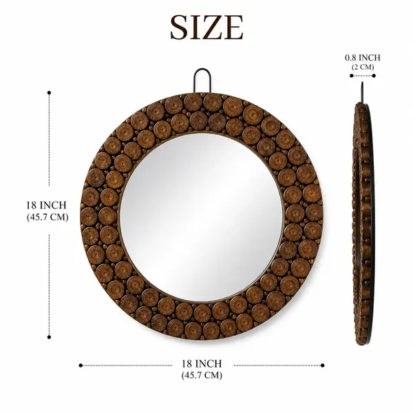Wood_Rustic_Natural_Wood_Slice_Round_Mirror