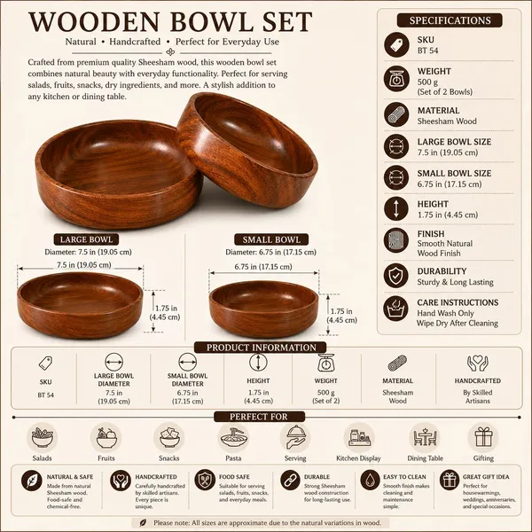 Wooden_Natural_Finish_Round_Serving_Bowls_Set