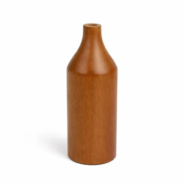 Wooden_Minimalist_Brown_Decorative_Vase