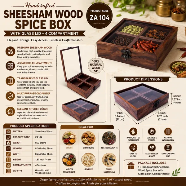 Sheesham_Wood_Traditional_4_Compartment_Spice_Box
