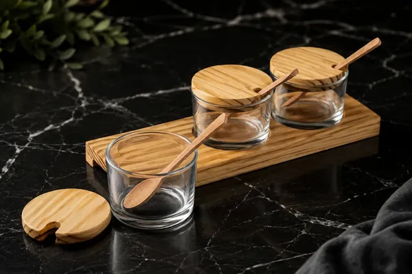 Glass_Wooden_Lid_Storage_Jar_Set_With_Tray