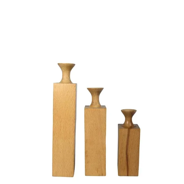 Beech_Wood_Rustic_Set_Of_3_Flower_Vases