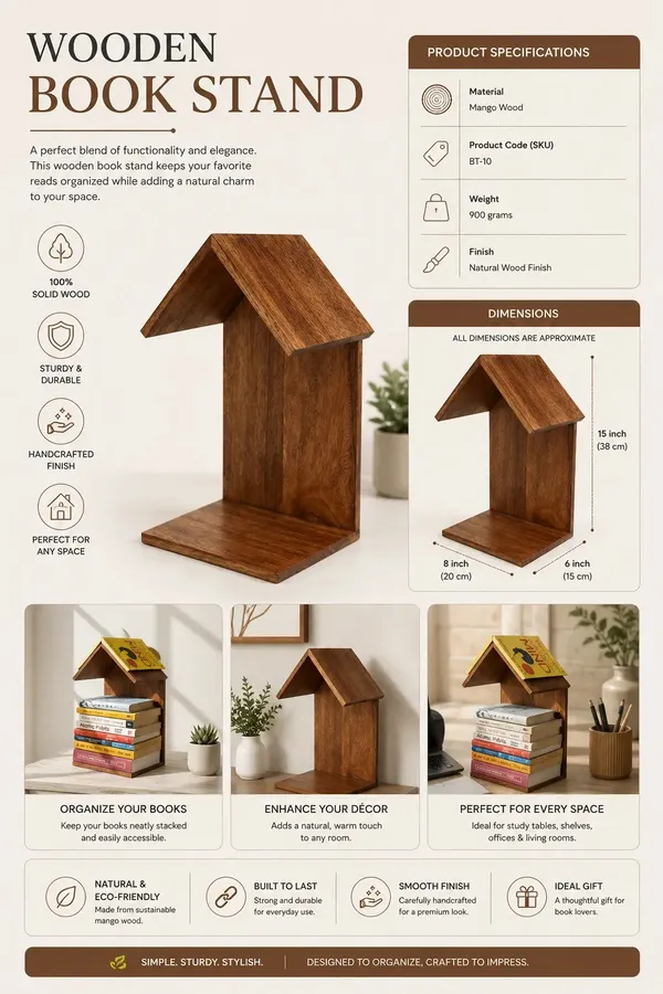 Mango_Wood_Rustic_Book_Stand