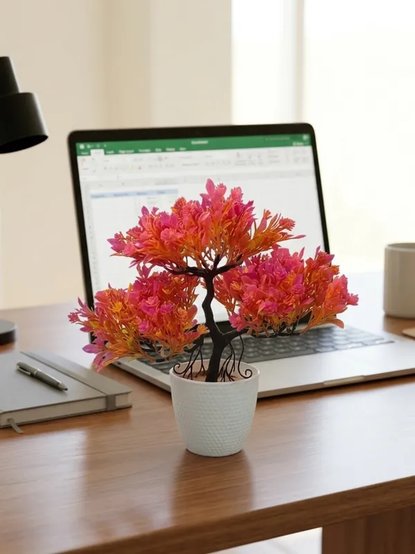Plastic_Decor_Orange_Bonsai_Artificial_Plant_With_Pot_Pack_Of_2