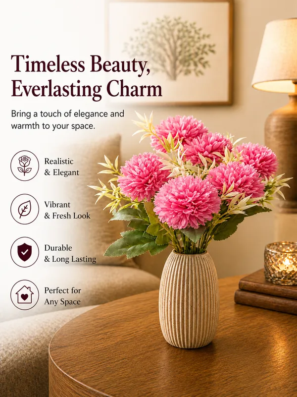 Plastic_Decor_Pink_Chrysanthemum_Artificial_Flower_Bouquet_Pack_Of_2