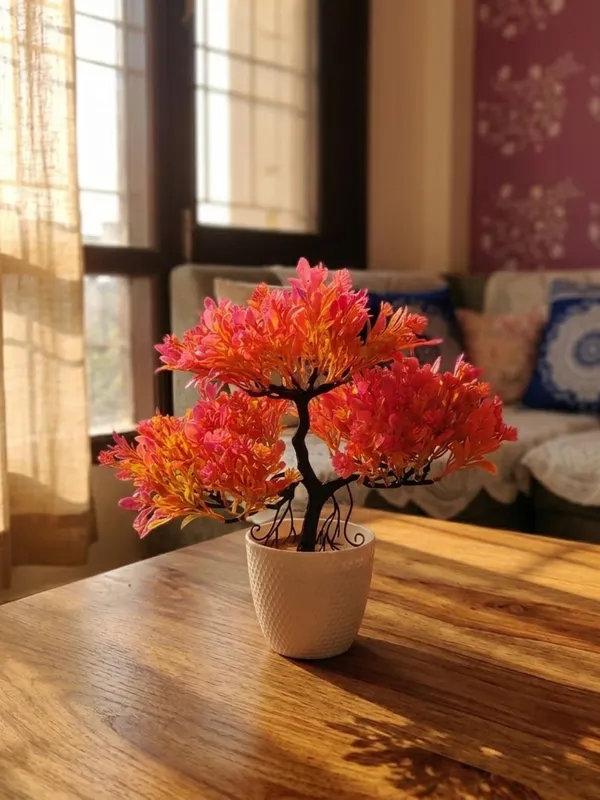 Plastic_Decor_Orange_Bonsai_Artificial_Plant_With_Pot_Pack_Of_2