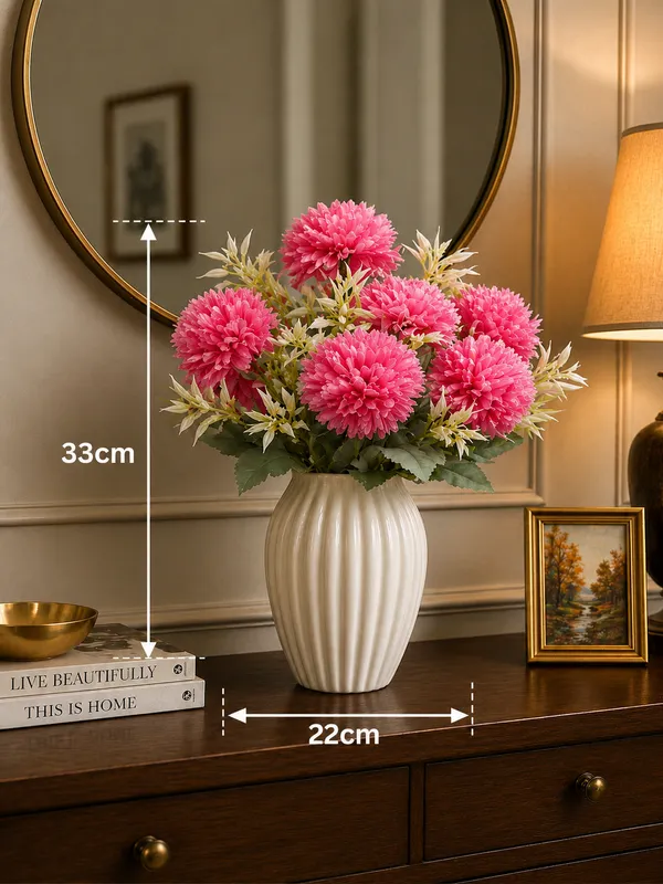 Plastic_Decor_Pink_Chrysanthemum_Artificial_Flower_Bouquet_Pack_Of_2