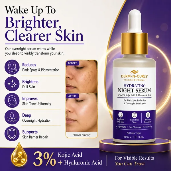 Derm_n_Curls_Hydrating_Overnight_Serum_with_3%_Kojic_for_Dark_Spots,_Pigmentation_&_Skin_Repair_(30_ml)