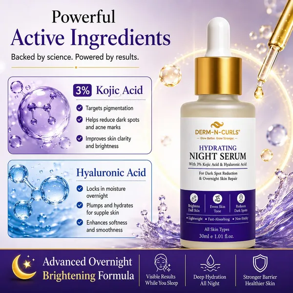 Derm_n_Curls_Hydrating_Overnight_Serum_with_3%_Kojic_for_Dark_Spots,_Pigmentation_&_Skin_Repair_(30_ml)