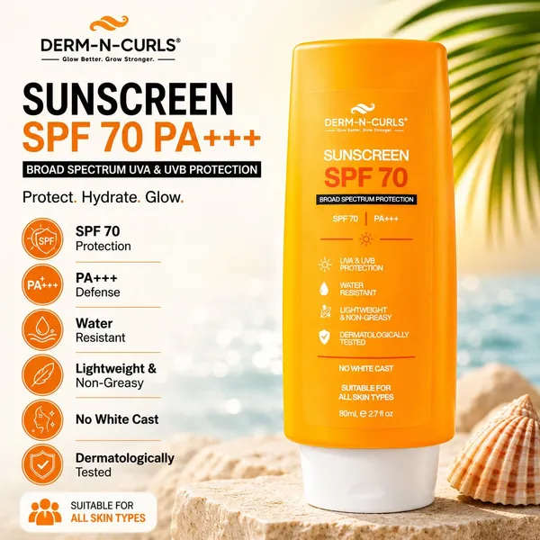 Derm_n_Curls_Sunscreen_-_SPF_70_PA+++_Blue_Light_Protection,_Daily_Sunscreen_with_No_White_Cast_for_All_Skin_Types_(80_ml)