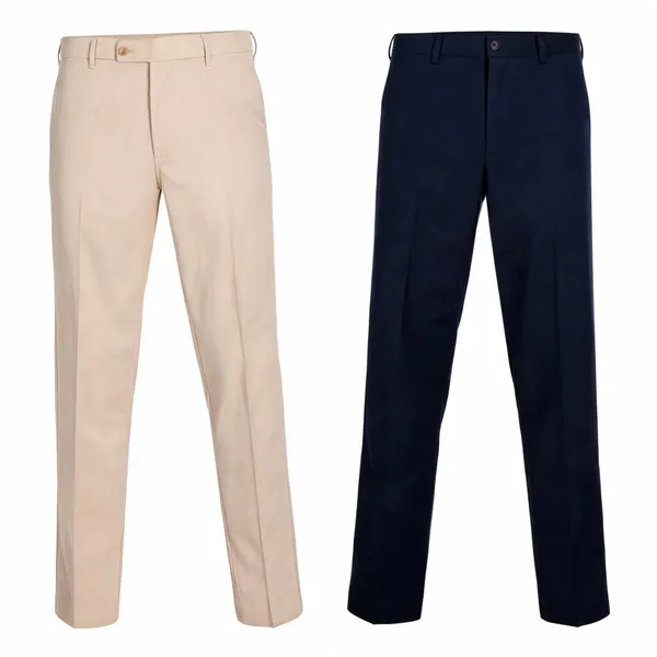 Off_White_&_Dark_Navy_Blue_Formal_Pants_Duo_For_Men
