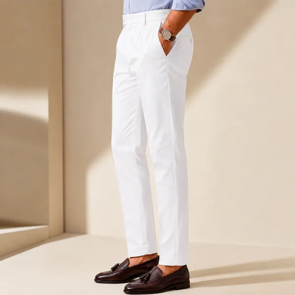 White_Cotton_Blend_Formal_Pants