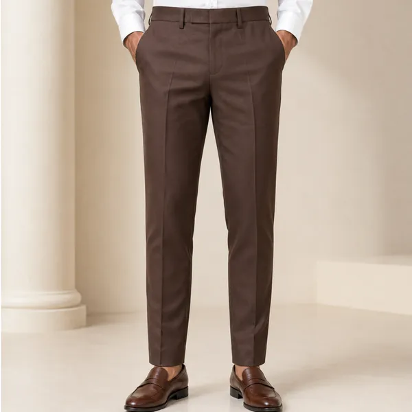 Brown_Cotton_Blend_Formal_Pants_For_Men