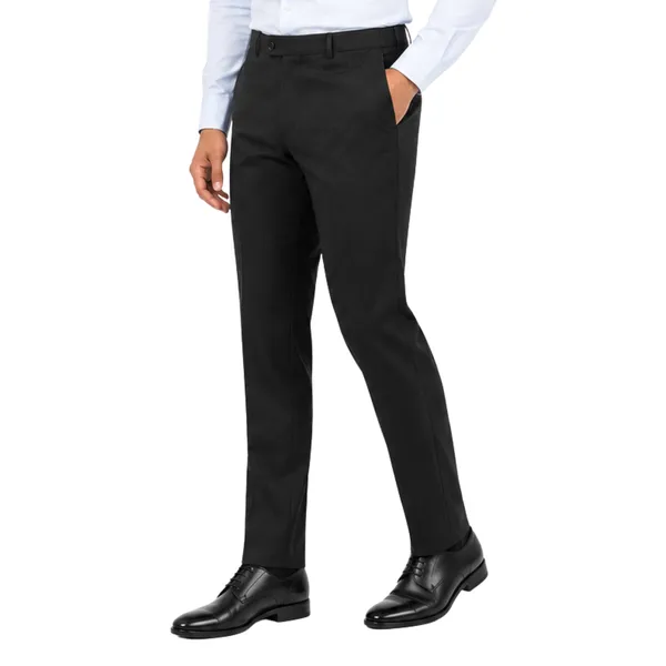 Black_Cotton_Matty_Formal_Pants
