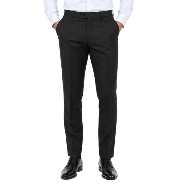 Black_Cotton_Matty_Formal_Pants_For_Men