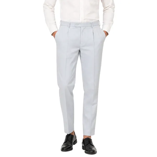 Grey_Fancy_Lycra_Formal_Pants