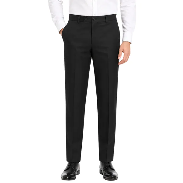 Black_Polyester_Lycra_Formal_Pants_For_Men