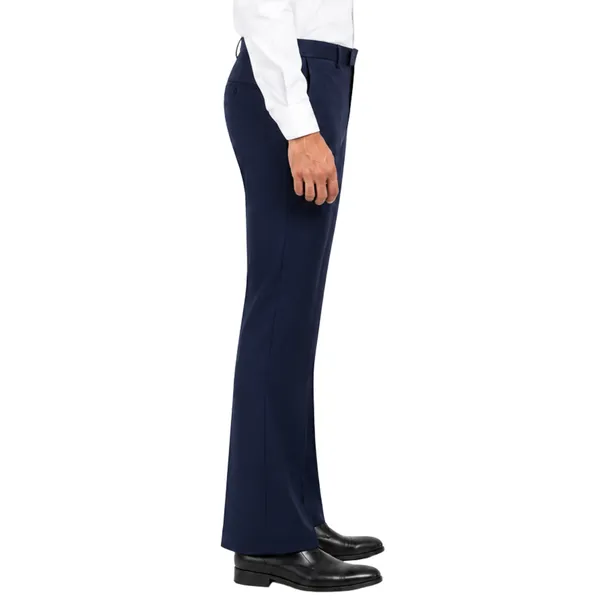 Dark_Blue_Lycra_Bootcut_Formal_Pants_For_Men