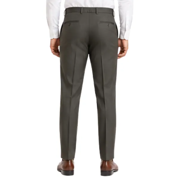 Dark_Grey_Lycra_Bootcut_Formal_Pants_For_Men