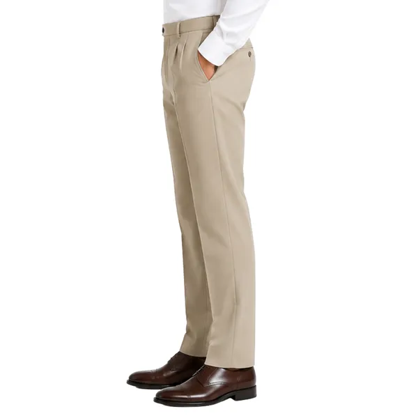 Beige_Straight_Fit_Lycra_Formal_Pants