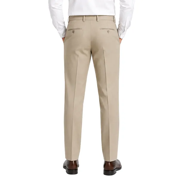 Beige_Polyester_Lycra_Straight_Fit_Formal_Pants_For_Men