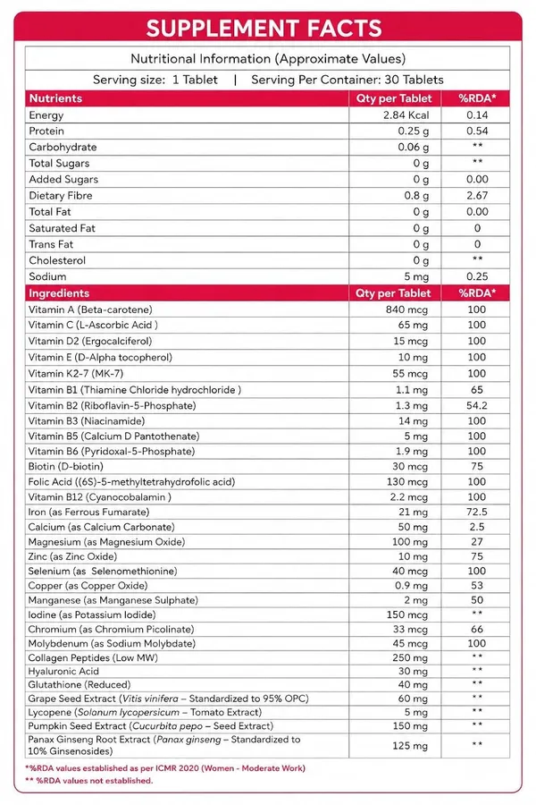 Advanced_Multivitamin_For_Women_|_Daily_Nutrition_Supplement_With_Collagen_Peptides,_Glutathione,_Hyaluronic_Acid,_Niacinamide,_Ginseng_And_Grape_Seed_Extract_|_30_Tablets