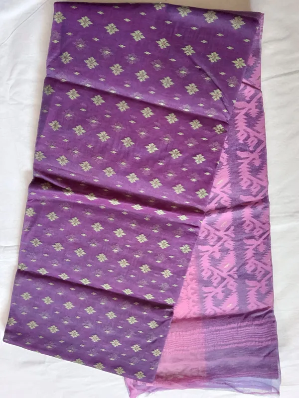 Purple_Woven_Saree_For_Women