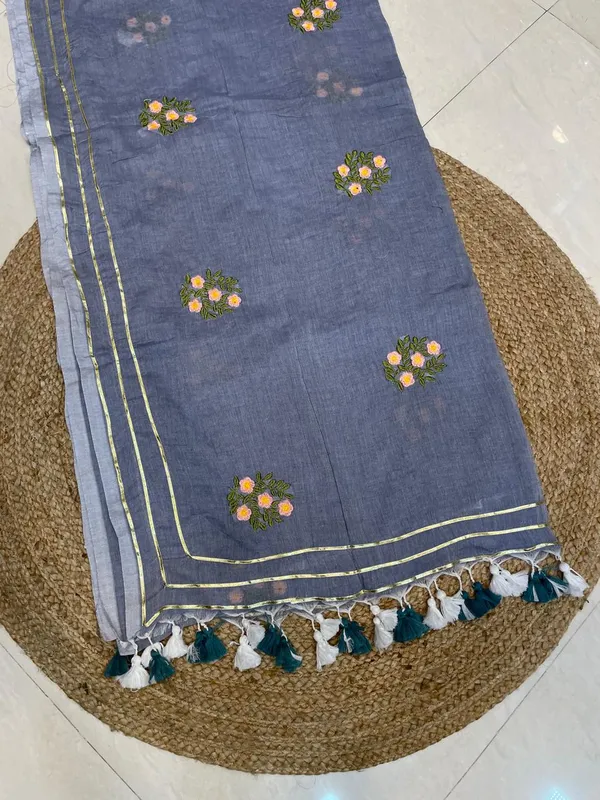 Blue_Embroidered_Tassel_Dupatta_for_Women