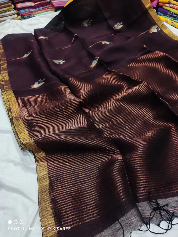 Maroon_Woven_Saree_for_Women