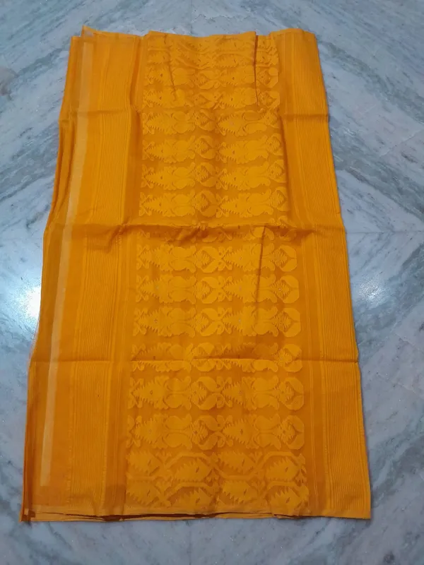 Orange_Woven_Saree_for_Women