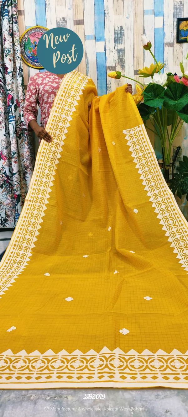 Yellow_Printed_Saree_for_Women